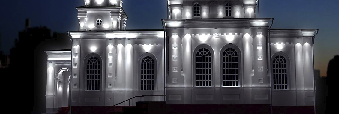 Концепция архитектурного освещения церкви 2